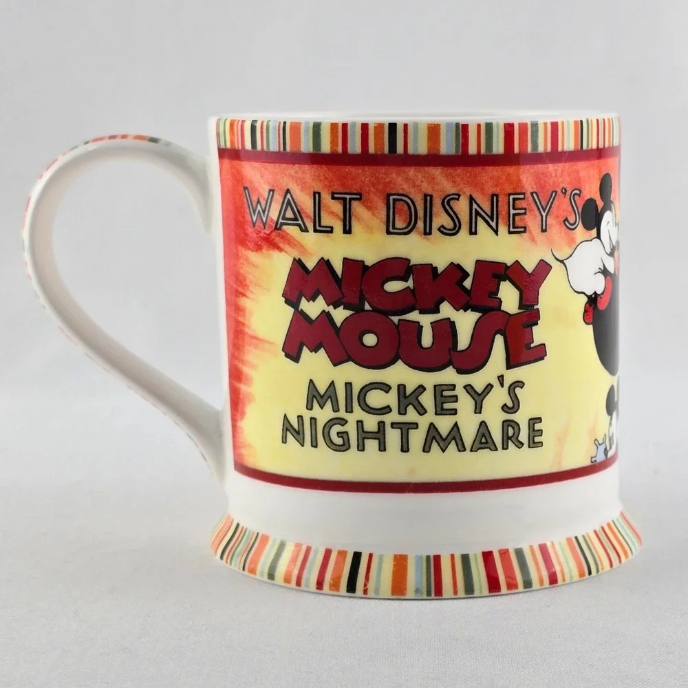 Disney Queen's Mickey Memories Walt Disney Mickey's Nightmare Fine Bone Mug - Picture 5 of 9